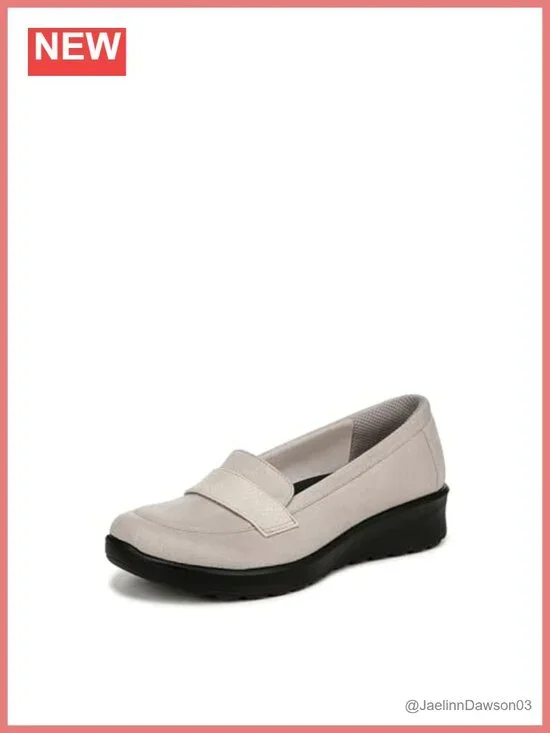 Women's Slip-On Loafer Stretch Fabric Round Toe Casual Lightweight
