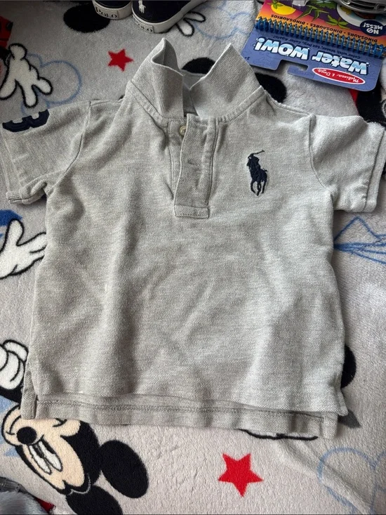 Ralph Lauren kids embroidered logo polo shirt