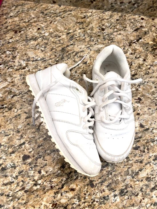 Polo Ralph Lauren White  Size 1,5   Kids  Girls SNEAKERS