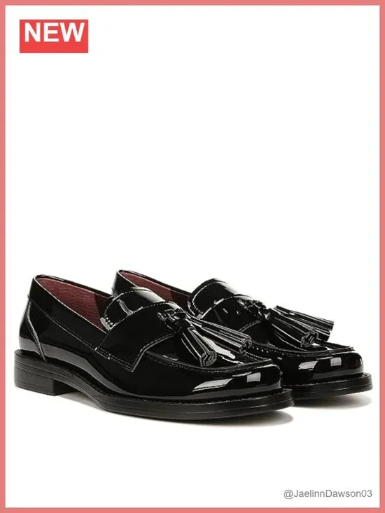 Franco Sarto Lucia Women's Penny Loafer Slip-On Casual Retro Round Toe Pull-On