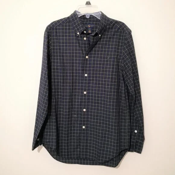 NWOT Ralph Lauren‎ Big Kids Plaid Shirt size L (14-16)
