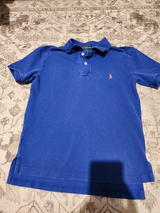Ralph Lauren Kids Blue Polo Shirt