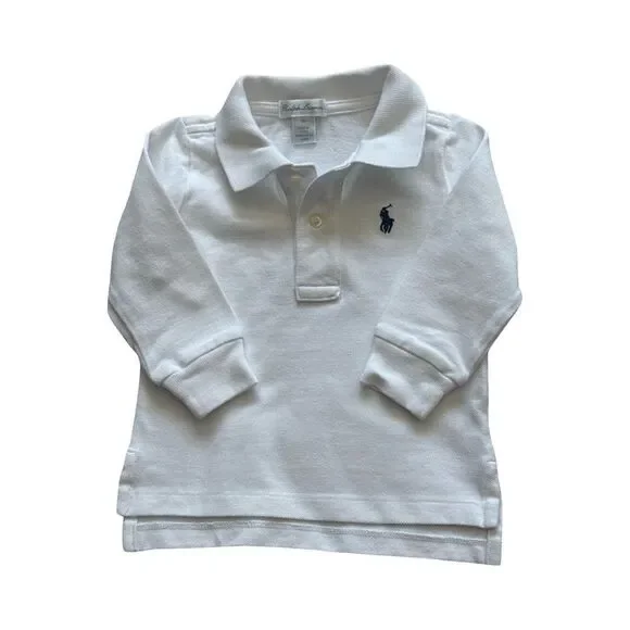 RALPH LAUREN BOYS PICQUE POLO SHIRT
