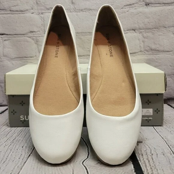 Sun + Stone Women's Eliana Ballet Flats