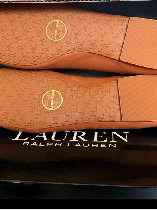 Lauren Ralph Lauren Men’s Slip-On Loafers in Cognac Brown