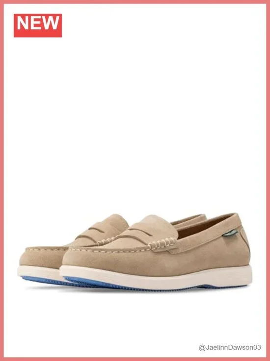 Eastland Women's Leather Loafer Flats Slip-On Cushioned Comfort