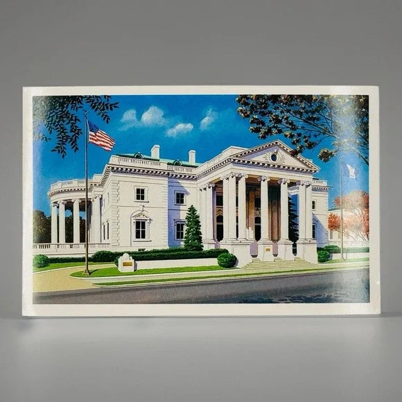 1990 USPS 15c Constitution Hall Memorial Continental Hall Postal Card UX151 VTG