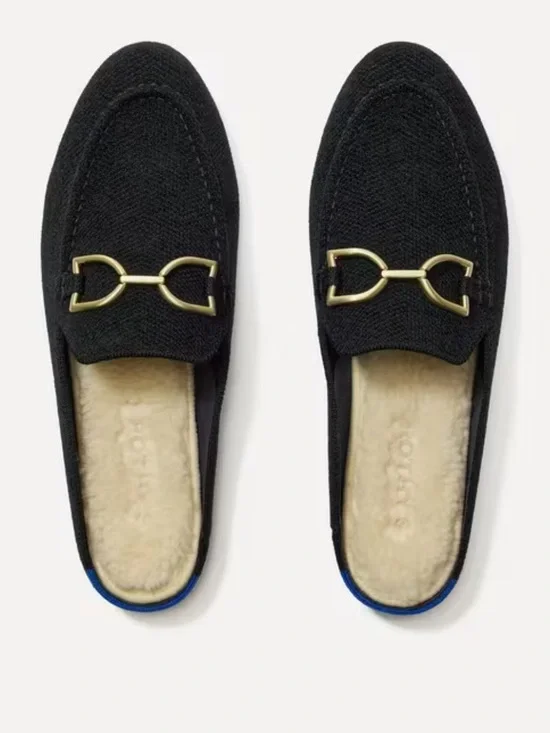 Like New Rothy’s ReVelvet Cozy Bit Loafer Mule