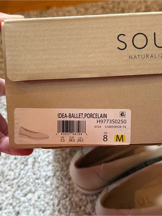 SOUL Naturalizer Idea Ballet Wedge 8