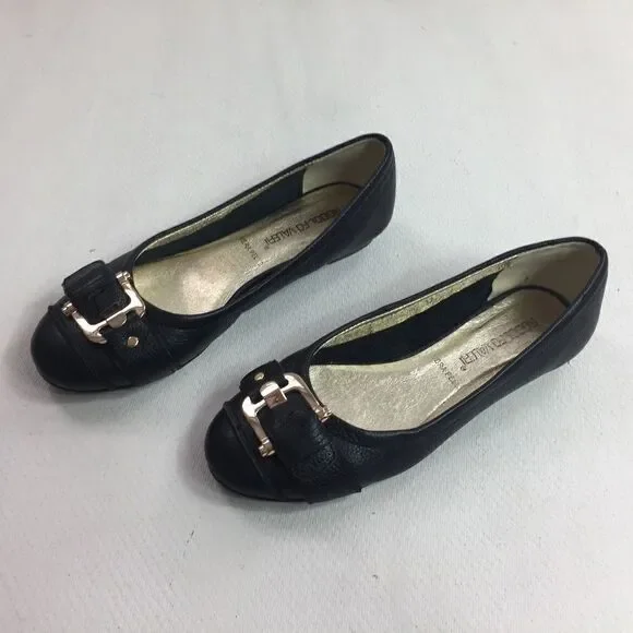 🌹Rodol Fo Valeri Vera Pelle Shoes Flats Ballets size 6 US