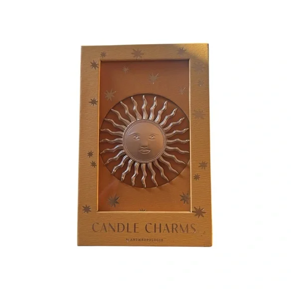 Anthropologie Sun Candle Charm-NEW