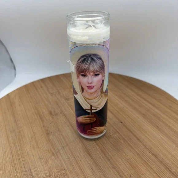 Taylor Swift Saint Prayer Candle 8