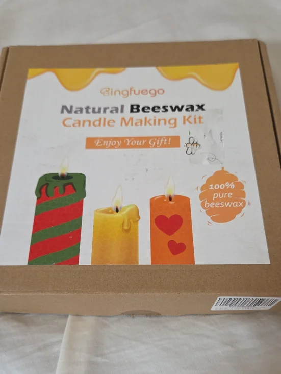 Natural Beeswax Candle Making Kit