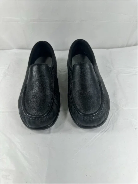 SAS Simplify Comfort Loafer Loafers Shoes Size 8.5 WW Black Leather new