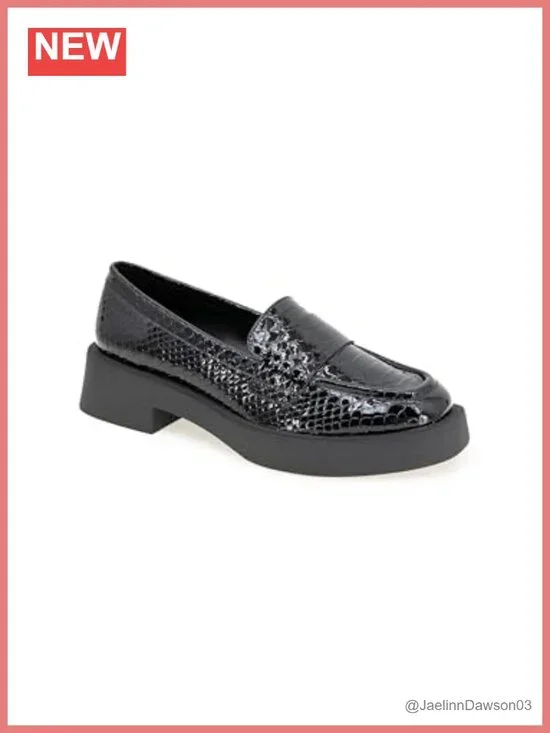 Kenneth Cole Reaction Women's Surrey Loafer Slip-On Block Heel Comfort