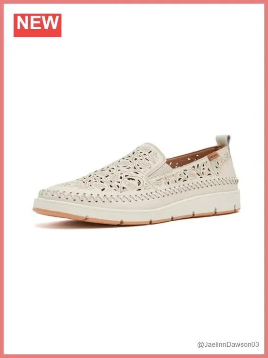 Women's Mocc Leather Loafers Comfort Slip-Ons