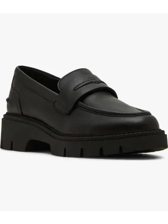 Size 8 - New Blondo Raider Waterproof Black Penny Loafer