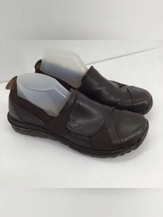 Romika Women’s Mary Jane Leather Flat Loafers Casual Career Brown Size 37