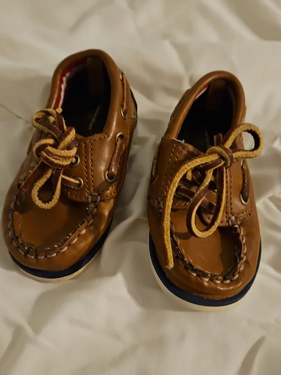 Baby Boat Shoes with Laces