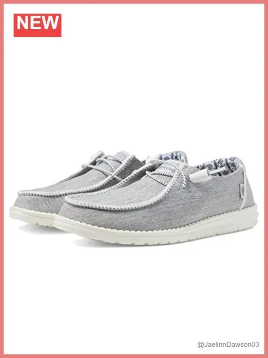 Women's Wendy Boho Stitch Slip-On Shoes, Memory Foam, Lightweight