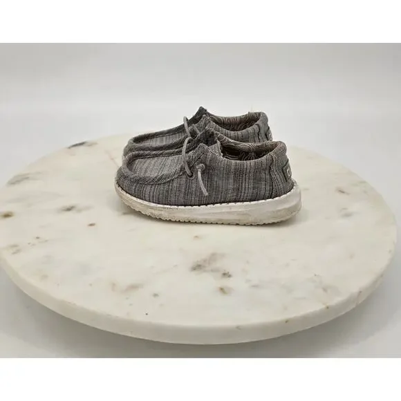 Hey‎ Dude Toddler Wally Shoes – Charcoal Gray