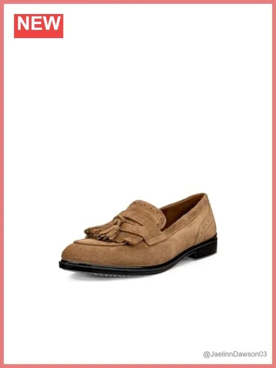 Leather Tassel Loafers Slip-Ons Comfortable Flats