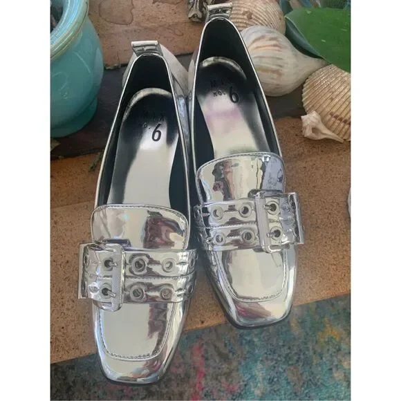 Mix No. 6 Piercie Loafer Silver Metallic
