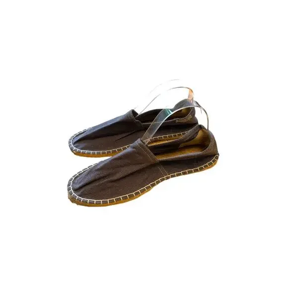 Maison Scotch Slip-on Flat Espadrilles Women Size 9.5 US 40 EU Blue Canvas‎ Rope