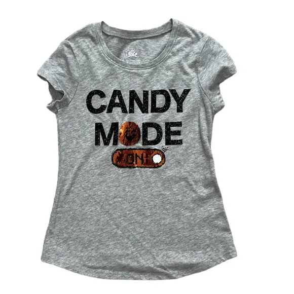 Justice Halloween Theme Shirt Size 8