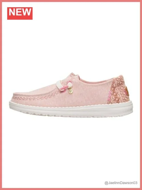HEYDUDE Wendy Break Surf Jersey Women's Slip-On Loafer