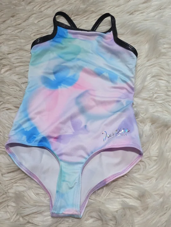 NWOT Justice Dance/gymnastics Leotard- XS Or 5/6