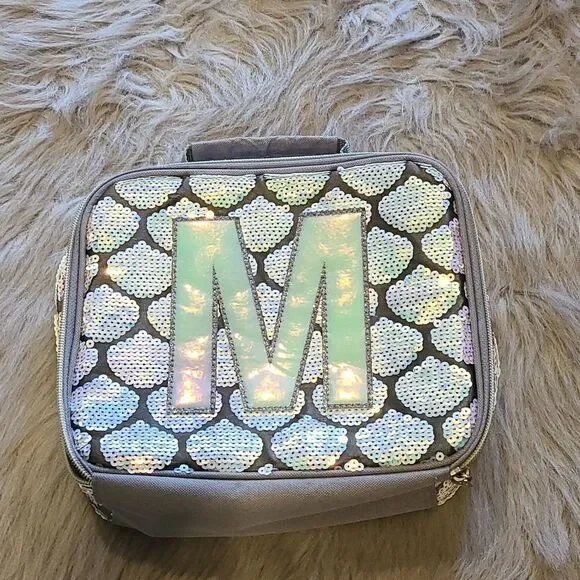 Justice girls sequin M mermaid lunchbox‎