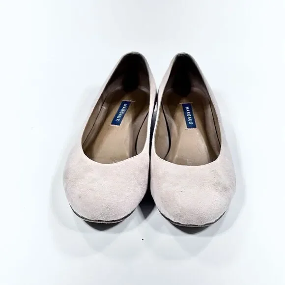 Margaux camel suede ballet flats 6.5