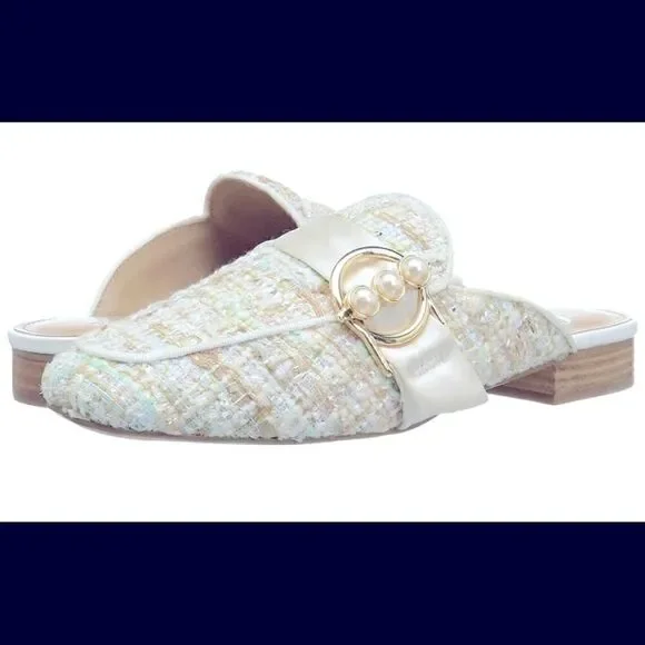 🎀The Fix Dafnee Loafers slide with Pearl Size:9