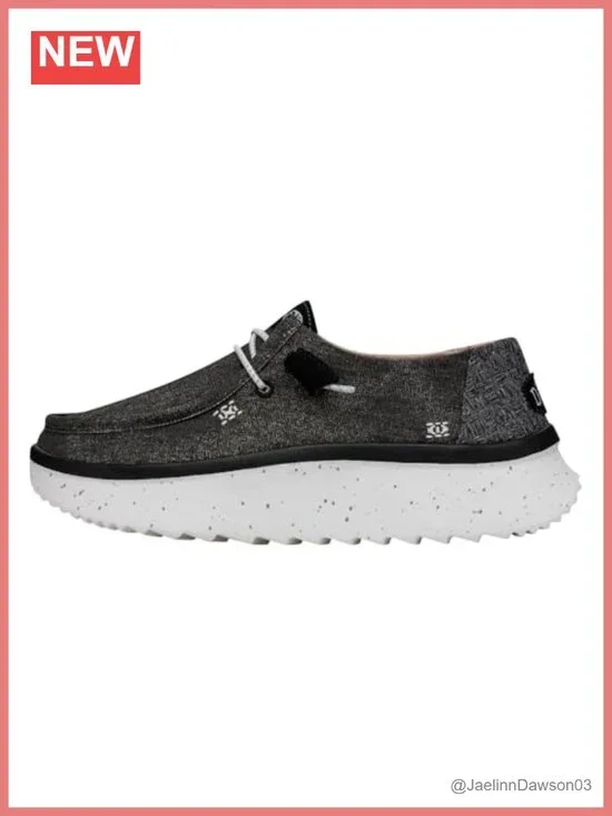 Comfortable Wendy Peak Chambray Slip-On Loafers for Women and Men