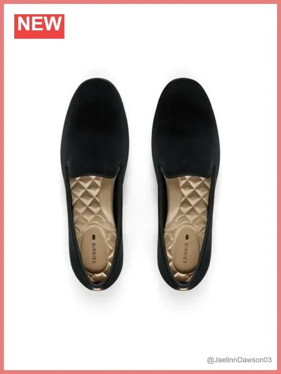 Women's Slip-On Flats, Cushioned Loafer, Ballet-Flat Comfort, Almond Toe