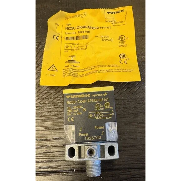 Turck NI35U-CK40-AP6X2-H1141 Inductive Proximity Sensor New