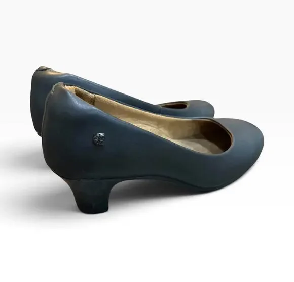 Shoes For Crews Olivia High Heel Non Slip Water Resistant Dress Shoes Black Pump