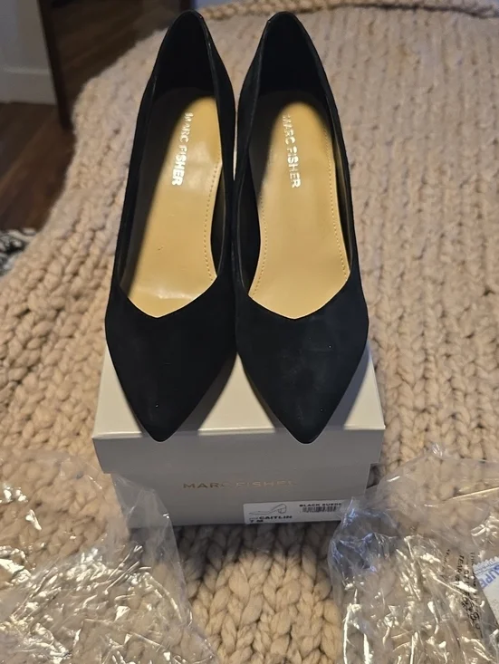 Marc Fisher Caitlin Suede Heels