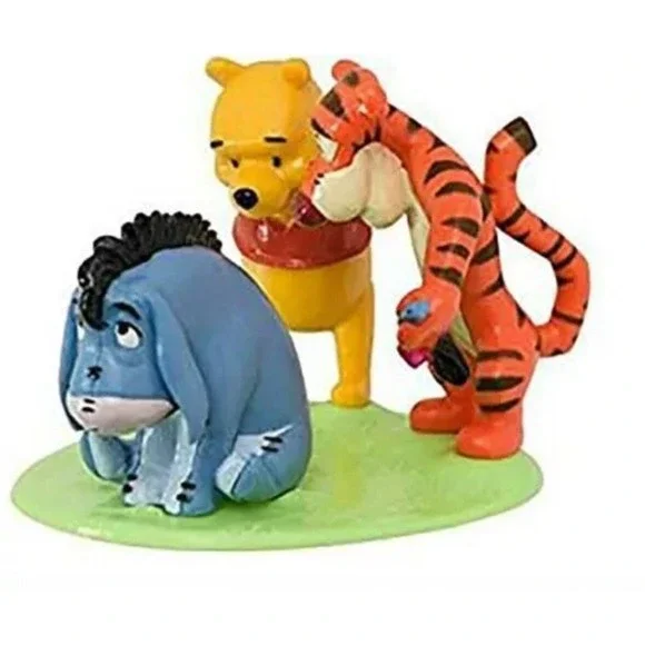 Deco pac Cake Topper Tigger Eeyore  Pooh Bear Disney Figurines Childs‎ Play Toy