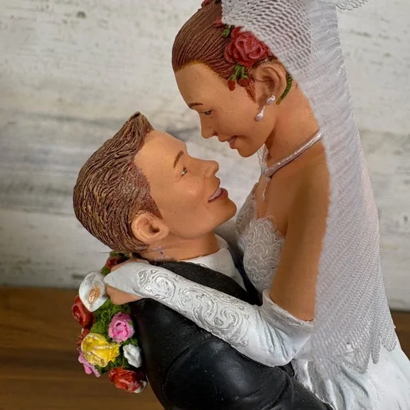Lenox Thomas Blackshear Ebony Visions FOREVER ONE Wedding‎ Cake Topper 9