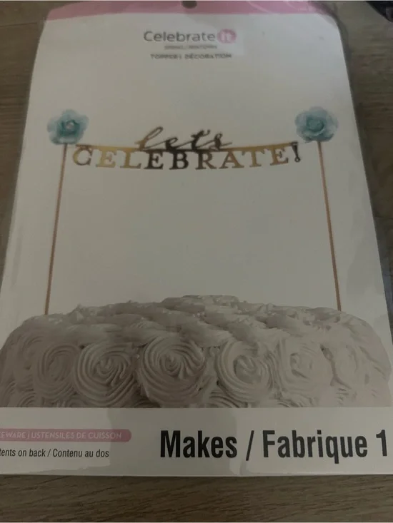 Celebrate It Gold and Teal 