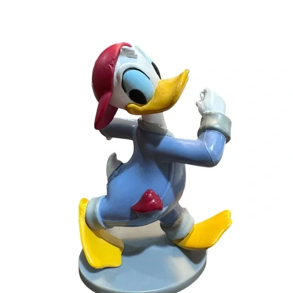 Disney Donald‎ Duck Running Figurine 2.5 inch