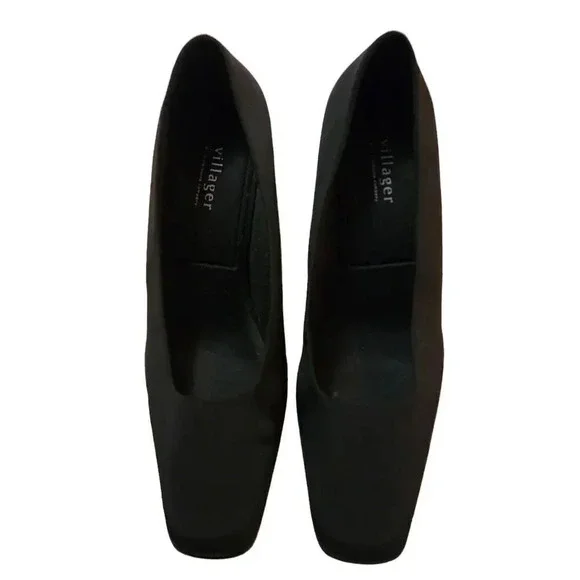 Villager Liz Claiborne Aris 2 Pumps Black Women's 2