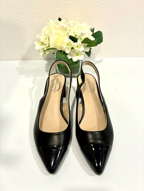 Preowned Life Stride simply comfort block heel sling back size 9