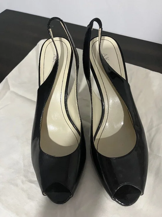 AK sling back heels