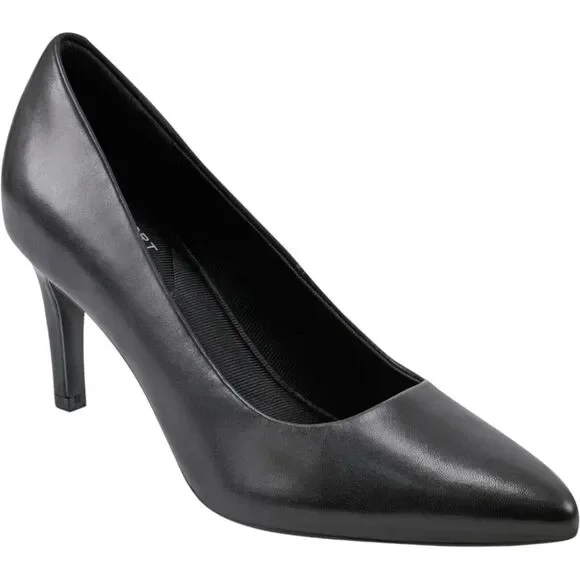 Rockport Juliet Total Motion Black Dress Pumps Pointed Toes Size 9