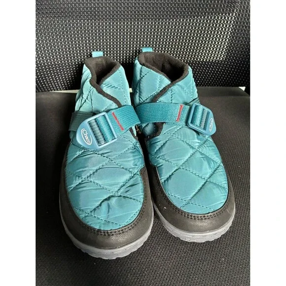 Chaco Glacier Blue Ramble Puff Snow Winter Lightweight Sneaker Bootie Kids Sz 6