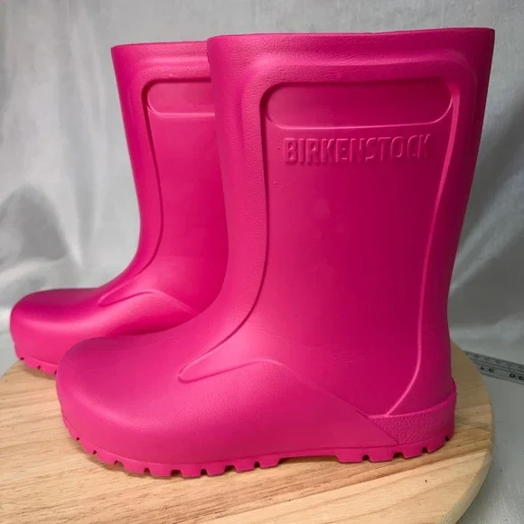 BIRKENSTOCK Derry Pink EVA Waterproof Rain Boots Size 37