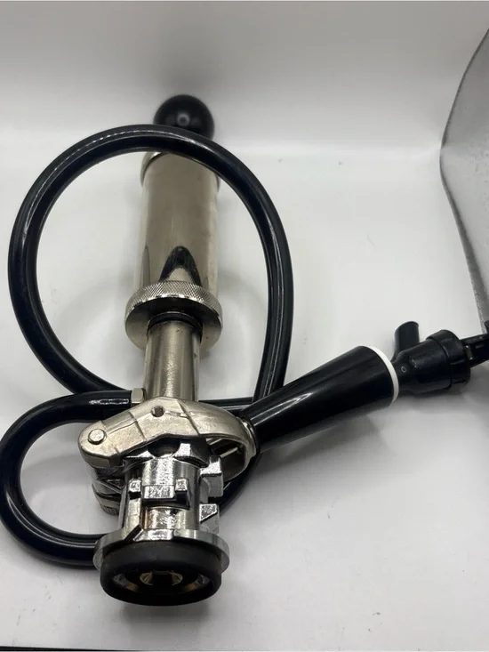 Chrome Keg Beer Tap Hand Pump Domestic 8